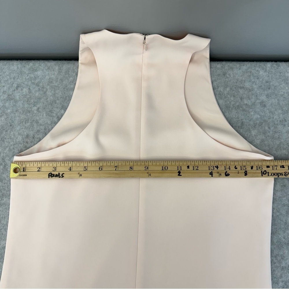 Rebecca Minkoff Pale Blush Pink "Silva" Dress W/ Tie, Size 4 - Picture 14 of 16